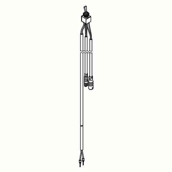 KWC Kippschalter, mit Stecker und Buchse SK-2, 2030068611