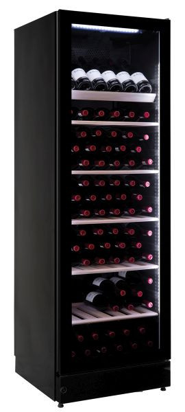 NordCap Weintemperierschrank WG 185, steckerfertig, statische Kühlung, 477700185