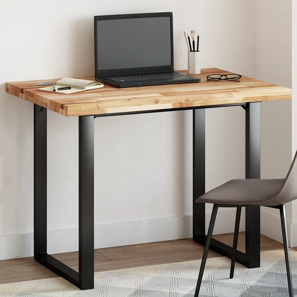 vidaXL Tischplatte Rechteckig 100x70x4 cm Massivholz Akazie, 4008863