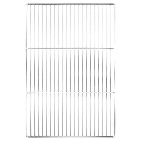 vidaXL Grillrost Silber 60 x 40 cm Edelstahl, 42008315