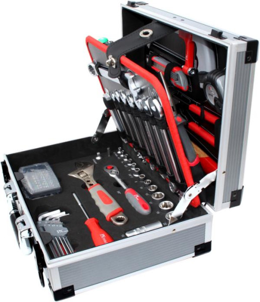 Tixit Alu-Werkzeugkoffer "Kompakt" 92-teilig, 60800