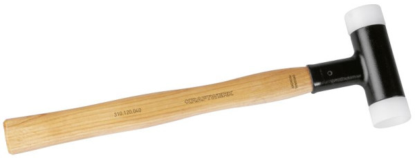 Kraftwerk Rückschlagfreier Schonhammer mit Nylonkopf 40 mm, 310.120.040