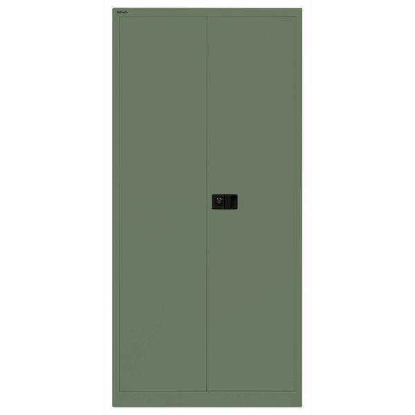 Bisley Flügeltürenschrank UNIVERSAL, mit Garderobeneinsatz, 623 olivgrün, E782AAG623