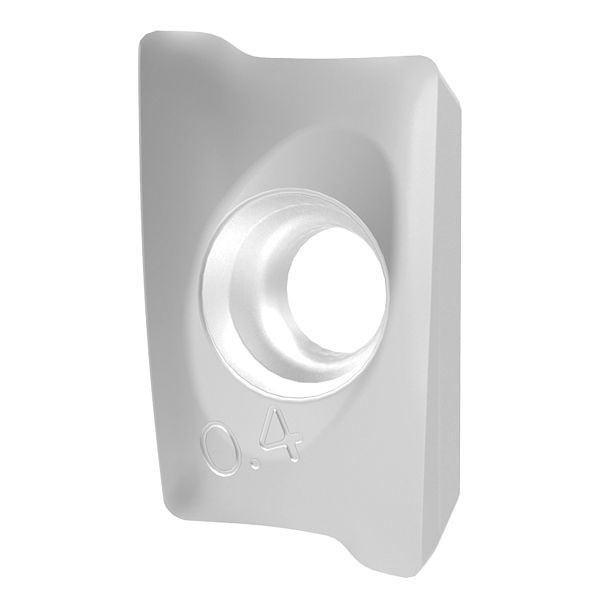 ELMAG HM-Wendeplatte APGT AL passend für Eckfräser 90°, Radius 0,8 mm (für Aluminium, Grauguss, eisenfreies Material, Kupfer), 17224