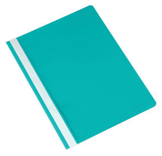 Q-Connect Schnellhefter - A4, 250 Blatt, PP, türkis, KF01684