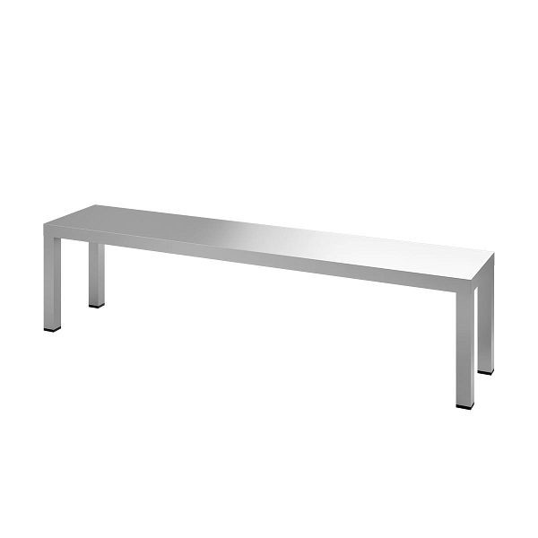 Vaiotec TOPLINE Aufsatzbord 300 / 1 Etage, 40 mm starke Arbeitsplatte, 160x30x35 cm, 10429
