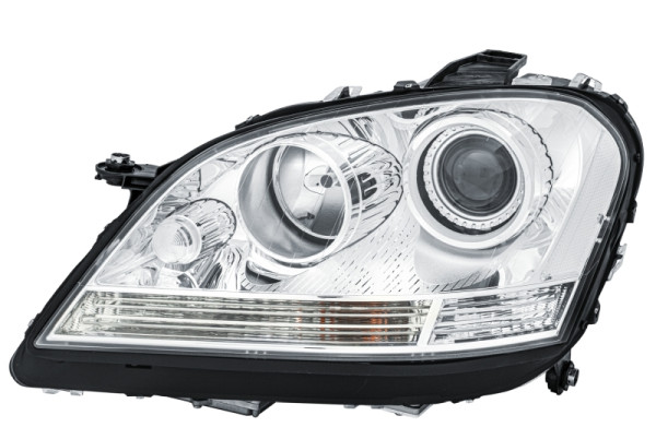 HELLA Halogen/FF/Bi-Xenon-Hauptscheinwerfer, für u.a. Mercedes-Benz M-Class (W164), ECE/CCC, für Rechtsverkehr, links, 1ZS 263 036-311