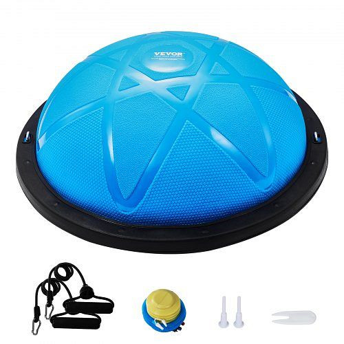 VEVOR 23 "Halb Gymnastikball Trainer Yoga Balance Stabilität Ball Widerstand Band, PHXLQ58CMKLW2964PV0