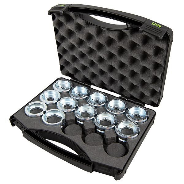 Haupa Set Presseinsätze 300-06 DIN Cu, 13-teilig, 216831-SET
