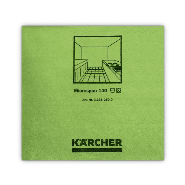 Kärcher Mikrofasertuch Microspun grün, 3.338-250.0