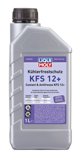 LIQUI MOLY Kühlerfrostschutz KFS 12+, Kanister Kunststoff, VE: 1 Liter, 21145
