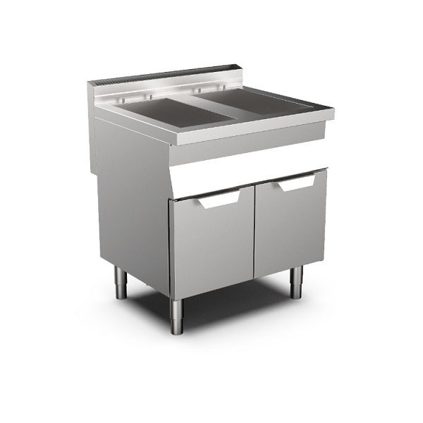 Mareno MO-700 Gasfritteuse 2x 15 Liter, 80cm, 170.422