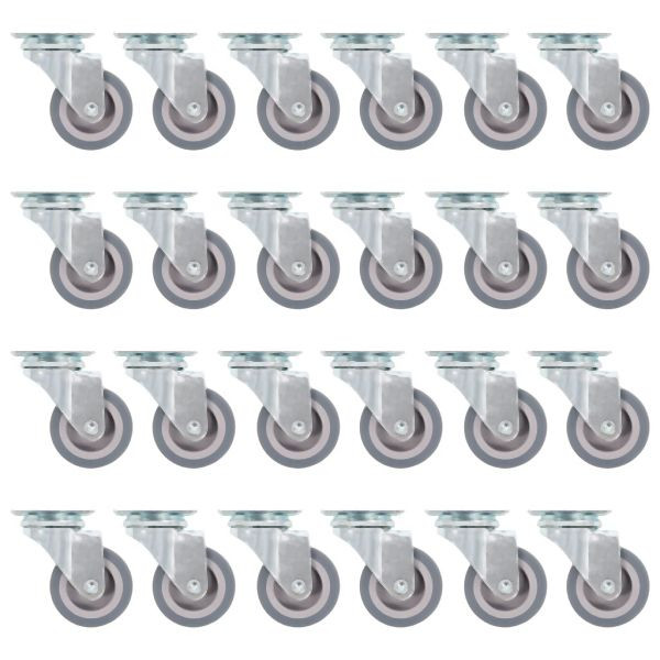 vidaXL Lenkrollen, Verpackungseinheit: 24 Stück 50 mm, 143435