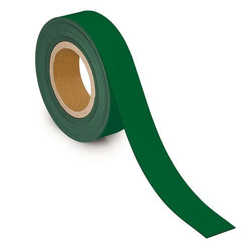 MAUL Kennzeichnungsband magnetisch, 10 m x 40 mm x 1 mm, grün, 307940