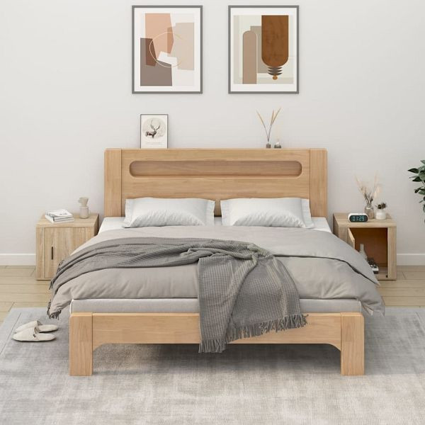 vidaXL Nachttische 2 Stück Sonoma-Eiche 50x39x47 cm, 816695