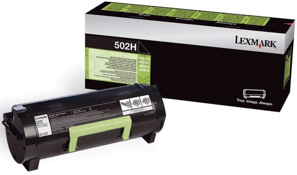 LEXMARK Original Toner-Kit schwarz return program (0050F2H00,050F2H00,50F2H00,502H,NO502H), 50F2H00