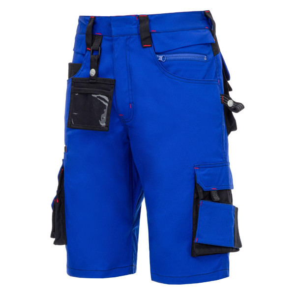NITRAS MOTION TEX PRO FX, Arbeitshose, kurz, Größe: 68, Farbe: königsblau, VE: 10 Stück, 7701-68