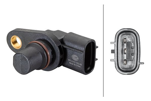 HELLA Sensor, Nockenwellenposition, 3-polig, mit Dichtung, 6PU 013 122-691
