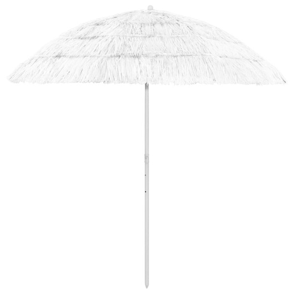 vidaXL Hawaii Sonnenschirm Weiß 240 cm, 314701, 8720286149560