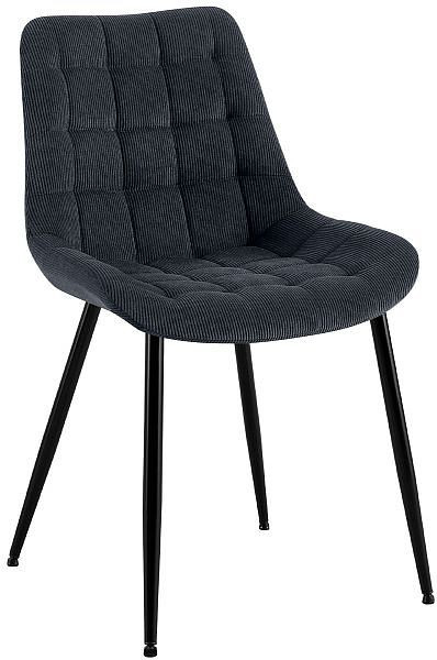 CLP Esszimmerstuhl Sardna Cord, schwarz, 326251, 4255716357603