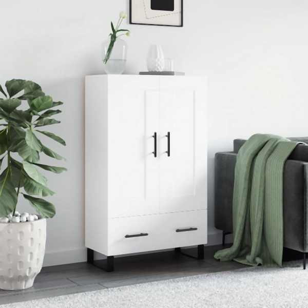 vidaXL Highboard Weiß 69,5x31x115 cm Holzwerkstoff, 830348