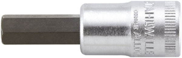 STAHLWILLE 10 mm (3/8") INHEX-Einsatz Nr.1049/3049 Schlüsselweite 9 mm Länge 57 mm, 02151009