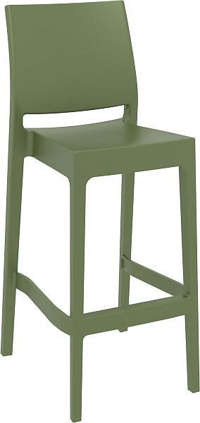 CLP Barhocker Maya, oliv, schlicht, 324442, 4255716325800