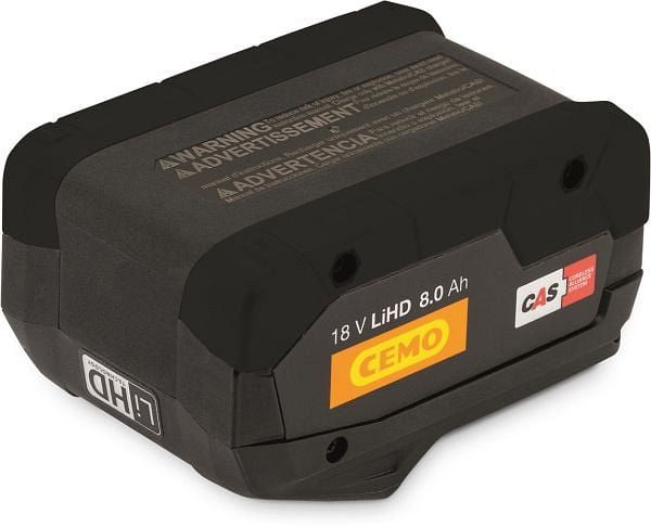 Cemo CAS Li-HD Akku 18 V / 8,0 Ah, 11388, 4052886442609