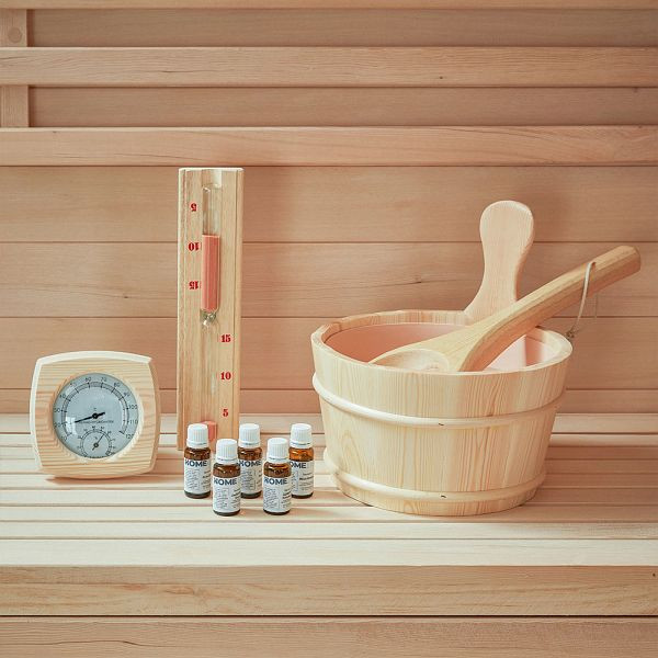 HOME DELUXE Saunazubehör 10-teilig - Q PREMO, 4207, 4260255511546