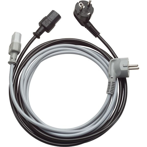 LAPP Vorkonfektionierte Netzanschlussleitung ÖLFLEX® Plug H05VV-F 3G1/2500, Grau, 73222336