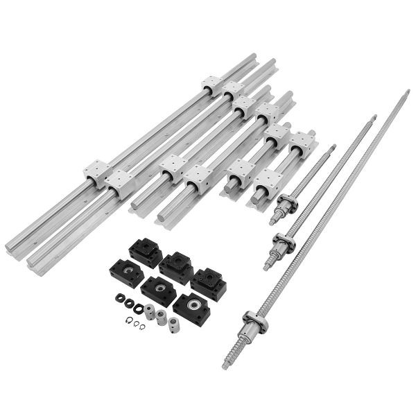 VEVOR Linearschiene SBR20 Länge 300/600/1000 mm, SBR20SZSGZXDGTZ01V0