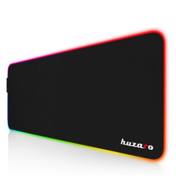 Huzaro Mauspad 1.0 XL RGB, Design 02, HZ-MOUSEPAD RGB 80X30 LOGO, 5907564629669