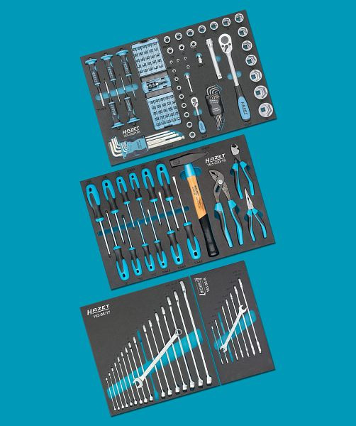 Hazet Werkzeug-Sortiment, Anzahl Werkzeuge: 147, 0-178N/147