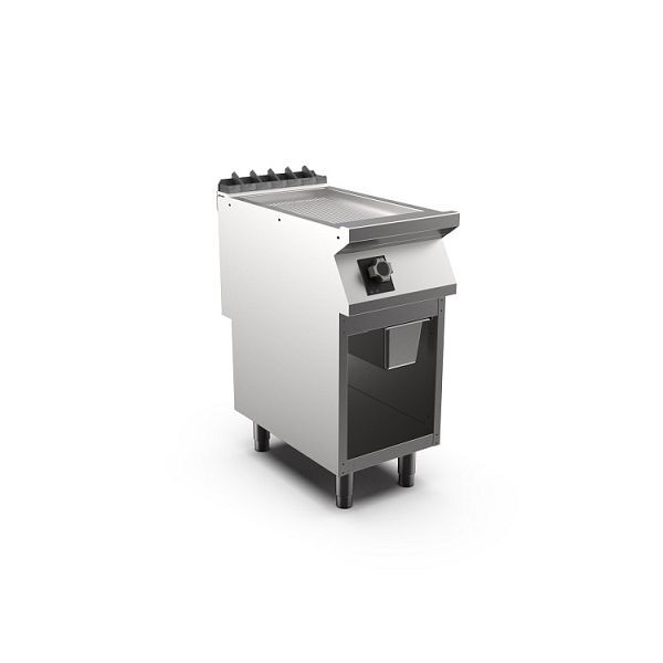 Mareno M1-900 elektrische Griddleplatte mit gerippter, matter Chromplatte, 40cm, 400(B)x920(T)x900(H)mm, FT94ERCSG, 191.239