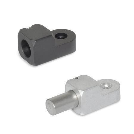 Ganter T-Laschen-Klemmhalter (GN 483-B12-20-A-MT), VE: 10 Stück, 483-B12-20-A-MT