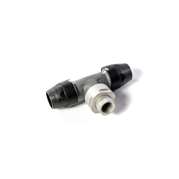 AEROTEC T-Aufschraubsteckverbinder Ø 20 mm - 1/2 Zoll IG AIRnet, 25603590