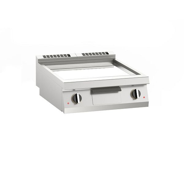 KBS Elektro-Grillplatte glatt verchromt 10,8kW 2 Heizzonen, Auftischtgerät, 10412335