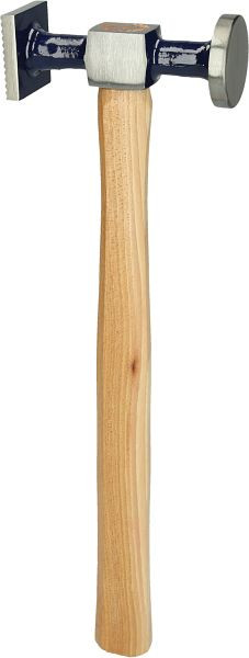 KS Tools Karosserie-Riffelhammer grob, rund/eckig, 325mm, 140.2132