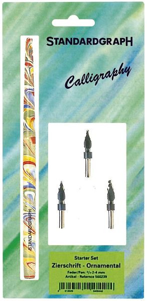 Standardgraph Zierschriftfeder StarterSet, 560239, 4014509040869