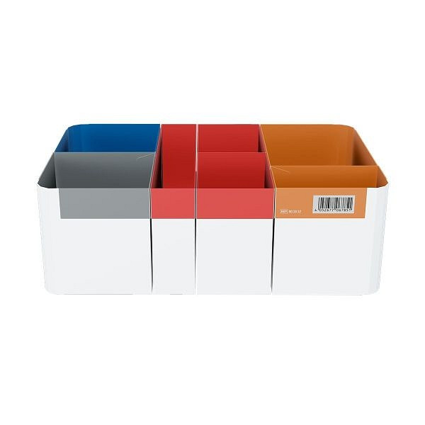 WERO Inneneinteilung Erste-Hilfe-Koffer Smart Case - klein, 4-farbig, 7 Fächer, 206550