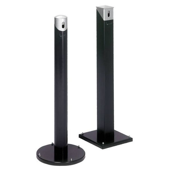 Stein HGS Standascher -Cubo Bella-, eckig/1005x300x300mm (HxBxT), rot-silber, 16210