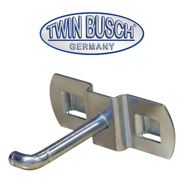 Twin Busch Einzel-Haken 40 mm, TWWS-HE40, 0802022271303