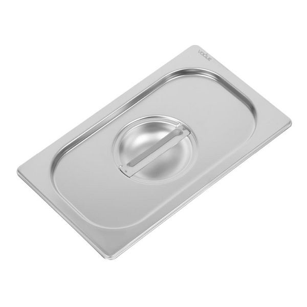Vogue Strapazierfähiger Deckel für GN-Behälter 1/4 Edelstahl, DW458