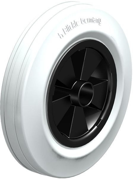 Blickle VPP 200/25G-SG Rad aus Vollgummi, Grau, 23937