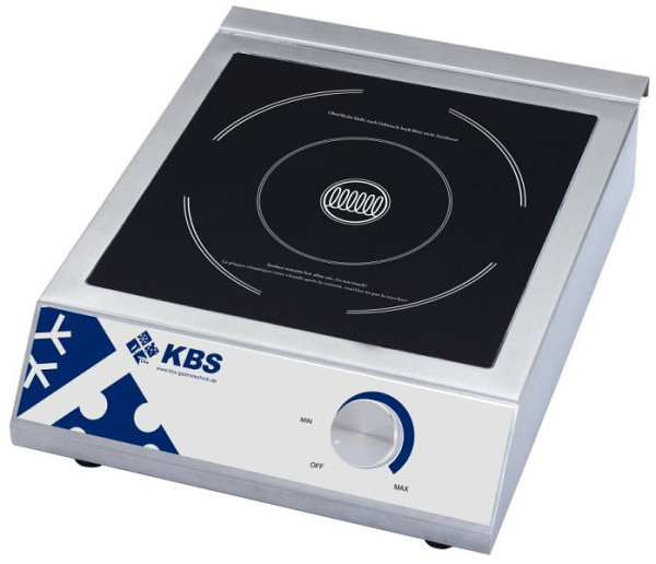 KBS Induktions-Kochfläche mit Drehregler 3,5 KW SCHOTT CERAN® Feld, 10911012