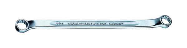 STAHLWILLE Doppelringschlüssel Nr.230a Schlüsselweite 1/4 x 5/16 " Länge 180 mm, 41611620