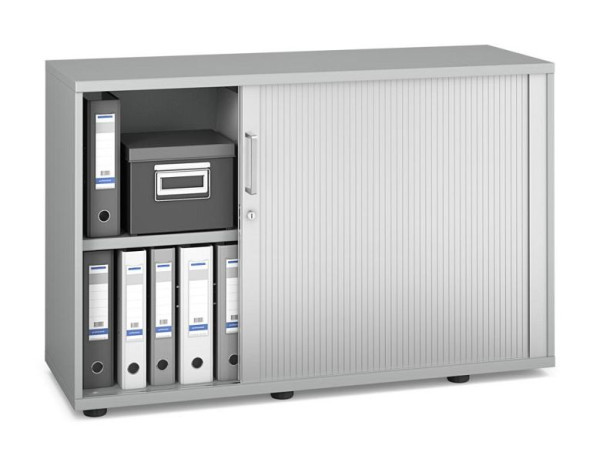 Deskin Rollladenschrank MULTI MODUL-PRO, Dekor lichtgrau, B 1200 x H 780 x T 420 mm, 352337