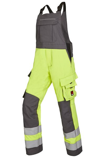 ROFA Latzhose 4592539 APC 1 - APC 2, Größe 66, Farbe 381-leuchtgelb-grau, 4592539-381-66