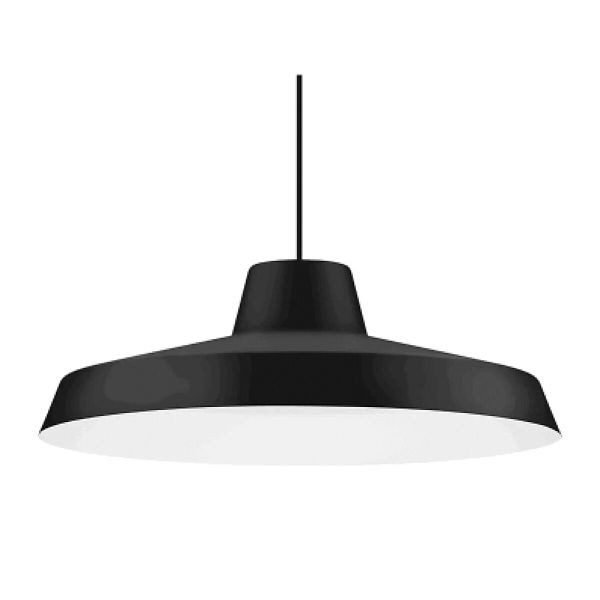 LINEA LIGHT LED-Pendelleuchte 10W MIGUEL 2700K 953lm schwarz 1LED LED nicht austauschbar symmetrisch IP20 9129M, 148252