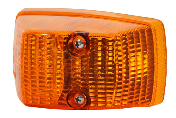 HELLA Blinkleuchte, Halogen, 6/12/24V, Anbau, Lichtscheibenfarbe: gelb, Stecker: Crimpkontakt, links, 2BA 001 416-197